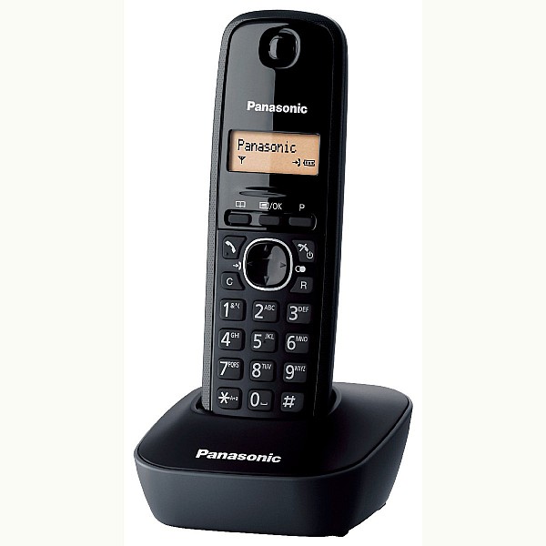 Ασύρματο Ψηφιακό Τηλέφωνο Panasonic KX-TG1611 GRH Μαύρο