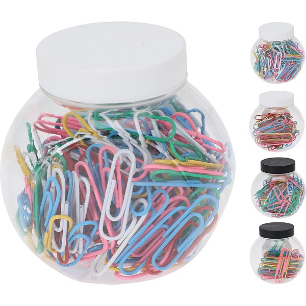 Συνδετήρες Χρωματιστοί Επικαλυμμένοι με Πλαστικό 50χιλ. 60τεμ.110880640 ΟΕΜ
