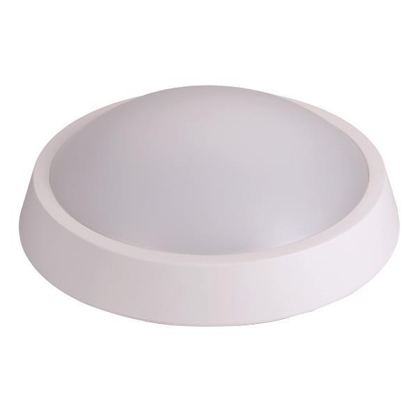 Φωτιστικό LED πλαφονιέρα Τοίχου ή Οροφής Αδιάβροχο άσπρο στρογγυλό 30W SMD φυσικό λευκό 4000K 145-20036 EUROLAMP