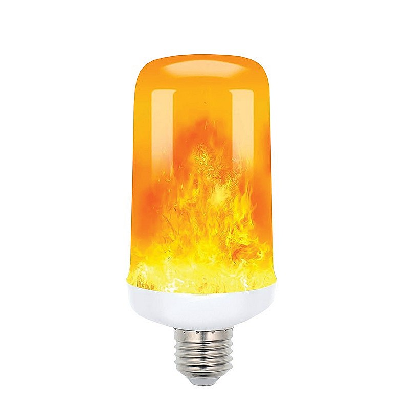 Λαμπτήρας Led E27 T60 5Watt Θερμό λευκό 1400K Φλόγα FLAMMY 1519740 VITO