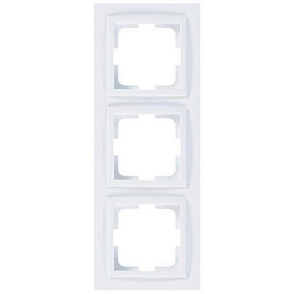 Πλαίσιο Τριπλό Λευκό 152-10182 MONO ELECTRIC Despina by Eurolamp