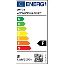 Λαμπτήρας Led Ε14 4.9Watt Θερμό λευκό 2700K + RGB με IR τηλεχειριστήριο AVIDE ATC