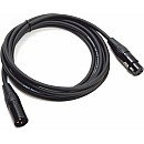 Bridgecable TMC04A μικροφωνικό καλώδιο XLR male - XLR female Μαύρο 1.5m