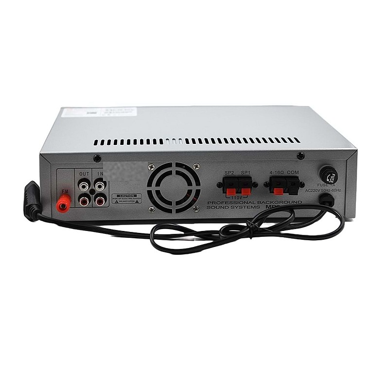BT-50UZ Public Address ενισχυτής 60 Watt, 4-16 Ohm, 100V με USB και Bluetooth HKUIKKE
