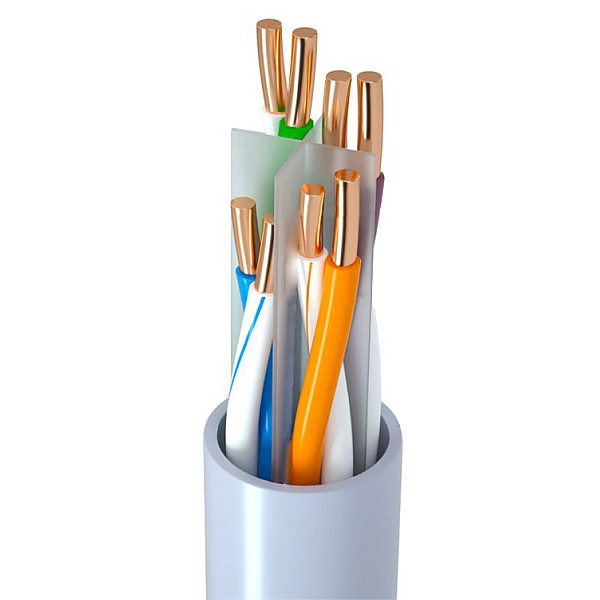 Powertech U/UTP Καλώδιο Δικτύου Ethernet  Χαλκός -CU Καλώδιο δικτύου 1 μέτρο CAB-N296 