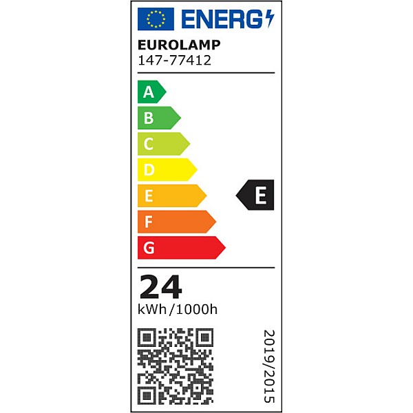  Λαμπτήρας Led E27 G120 24Watt  Ε27 Θερμό λευκό 2700K 147-77414 Eurolamp 