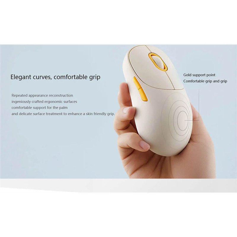 Xiaomi Mi Wireless Mouse 3 Ασύρματο Bluetooth Ποντίκι Μαύρο BHR8913GL