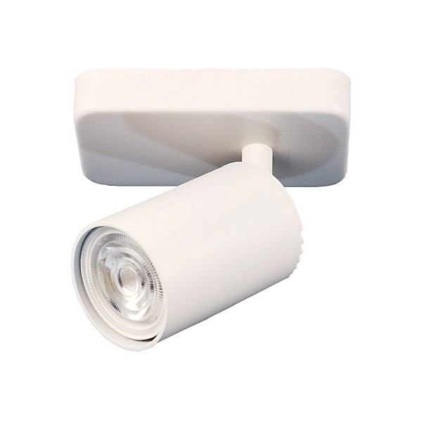 Φωτιστικό τοίχου και οροφής Spot Light GU10 Λευκό LUGO-1 2102320 VITO