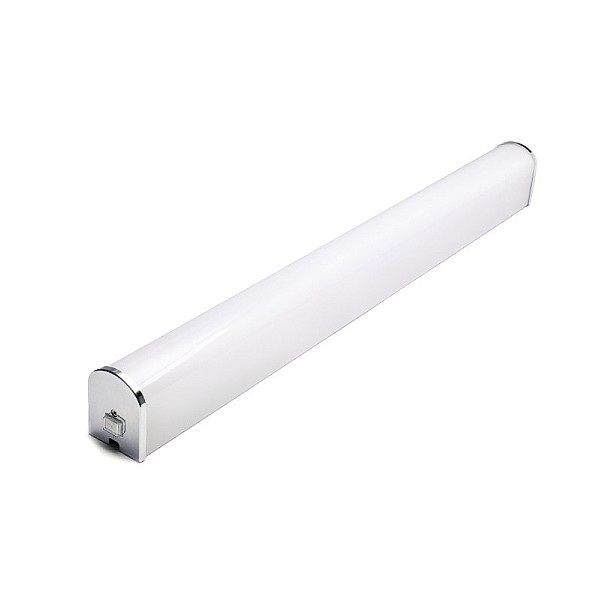 Φωτιστικό μπάνιου-πίνακα LED 15W Φυσικό Λευκό 4000Κ IP44 χρώμιο LORELEI με διακόπτη on/off 2110310 VITO