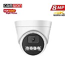 CAMWON MHD-VNA1O800 Dome Full Color Night Vision κάμερα HD 8Mpixels 4K 3in1 2.8mm  Λευκή