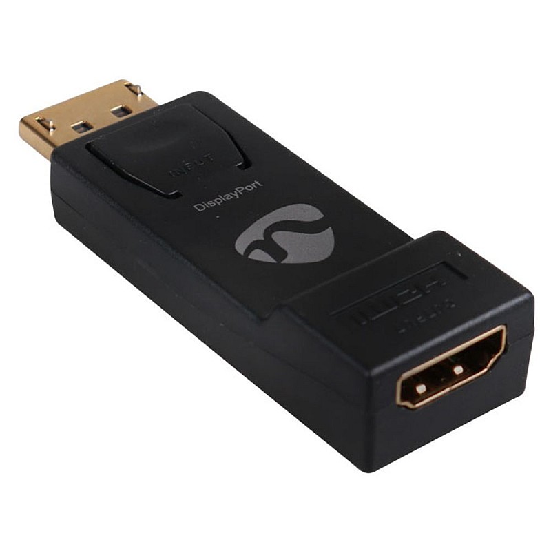 Adaptor από DisplayPort σε HDMI Passive 4K μαύρος  500250 OEM 