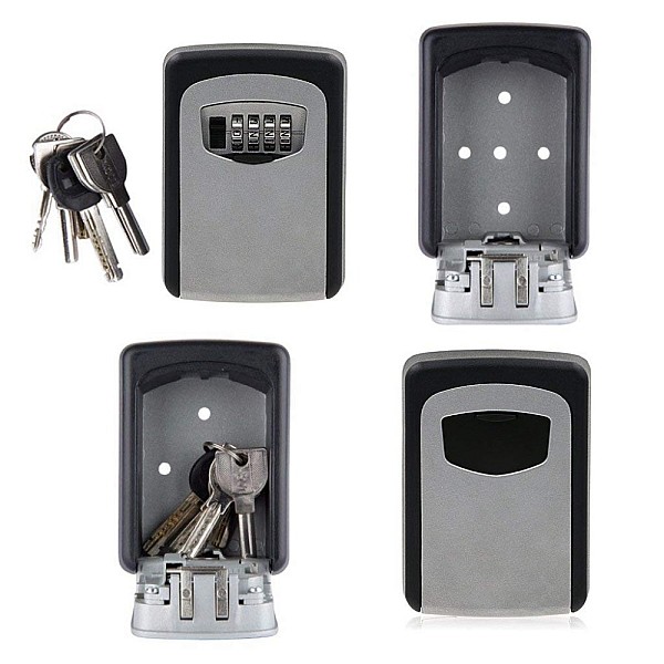 Κλειδοθήκη ασφαλείας με συνδυασμό 4 ψηφίων Key safe with code lock and a cover CH-801 OEM