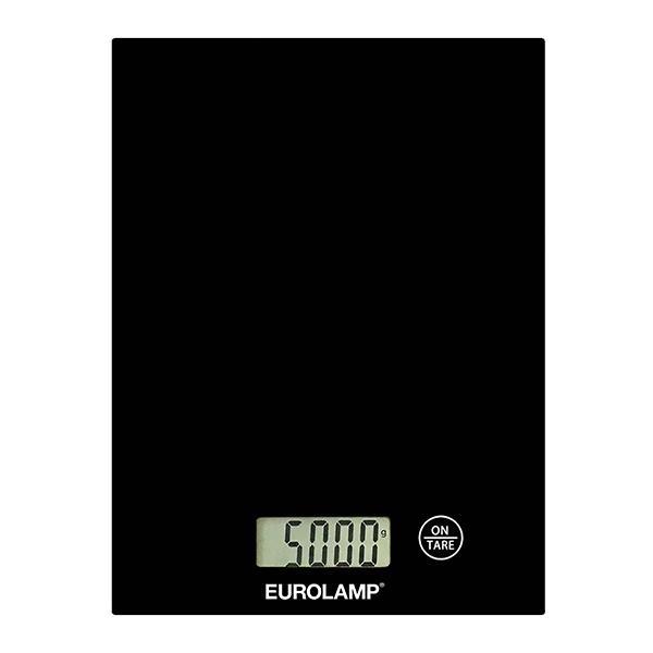 Ψηφιακή Ζυγαριά Κουζίνας Γυάλινη Μαύρη 5Kg 300-70038 Eurolamp