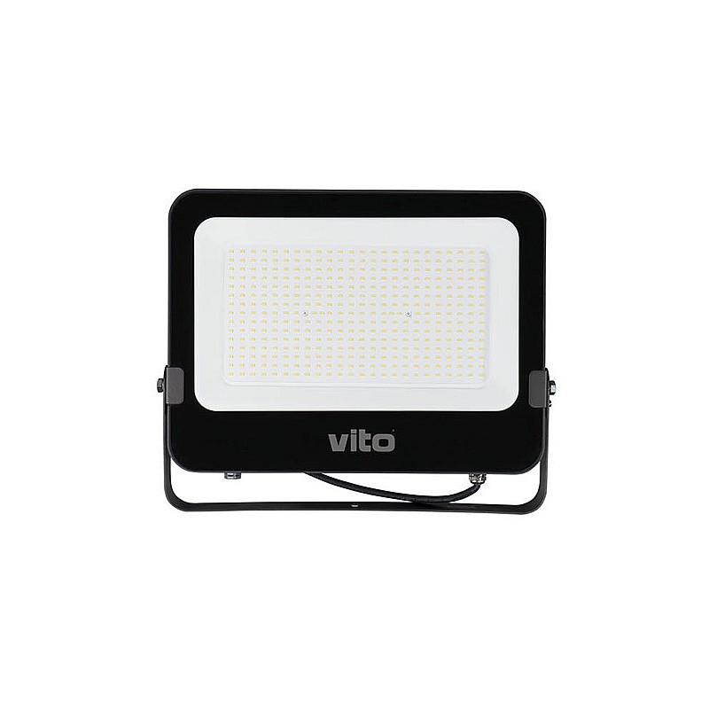 Προβολέας LED SMD 300W Ψυχρό Λευκό  6000Κ IP65 Μαύρος SAVA 3022690 VITO