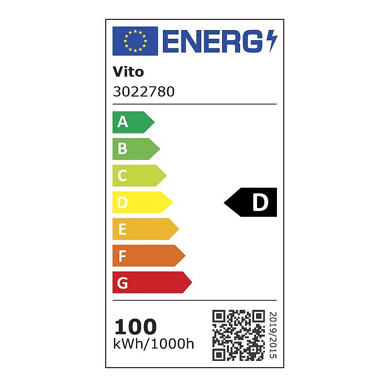 Προβολέας LED SMD 100W 11800Lm Φυσικό Λευκό 4000Κ IP65 Γκρι RONA 3022780 VITO