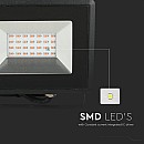 Προβολέας LED SMD SERIES 20W Κόκκινο Μαύρο σώμα VT-4021 V-TAC 5992