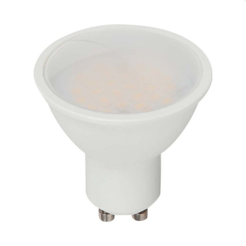 Λαμπτήρας LED σπότ 2.9W GU10 Plastic 110º Θερμό λευκό 3000K VT-2333 2987 V-TAC