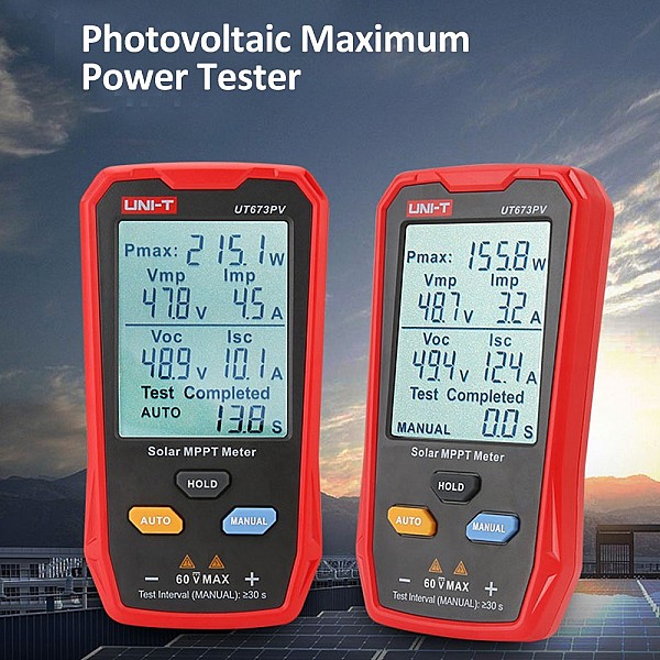 Uni-T UT673PV Όργανο Μέτρησης tester φωτοβολταϊκών πάνελ