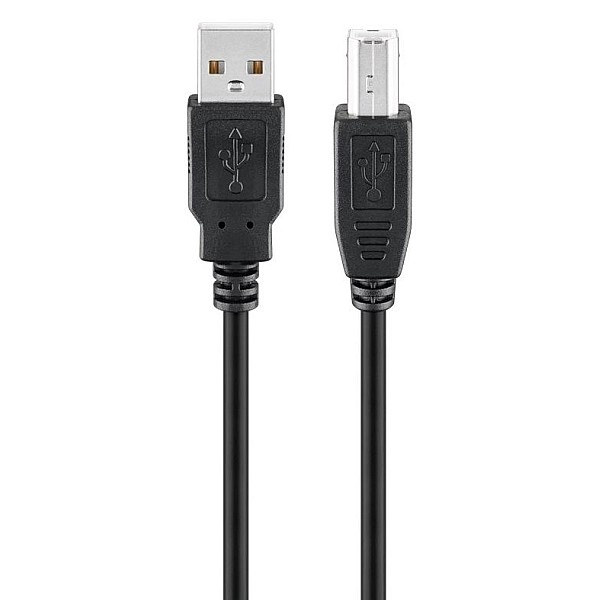 Καλώδιο επέκτασης USB τύπου A to B male  μήκους 1,8m 5722 ΟΕΜ