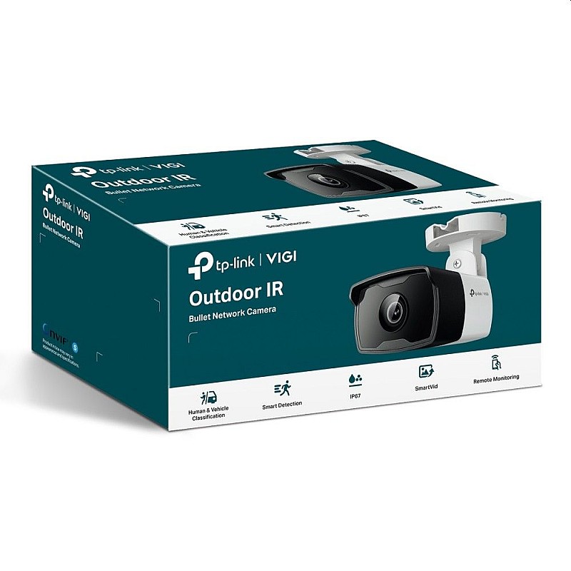 TP-Link VIGI C340I (6mm) Bullet Κάμερα IP VIGI 4MP 2.8mm IR IP67