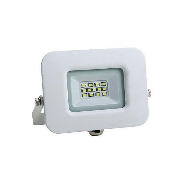 Προβολέας LED SMD 10W Θερμό λευκό 3000K Λευκός 147-69312 Eurolamp
