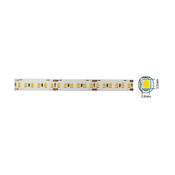 Ταινία led ισχύος 18W/m 180led/m 2835 IP20 Θερμό Λευκό 3000Κ STRIPLED-PLUS 5 μέτρα 5540420 VITO