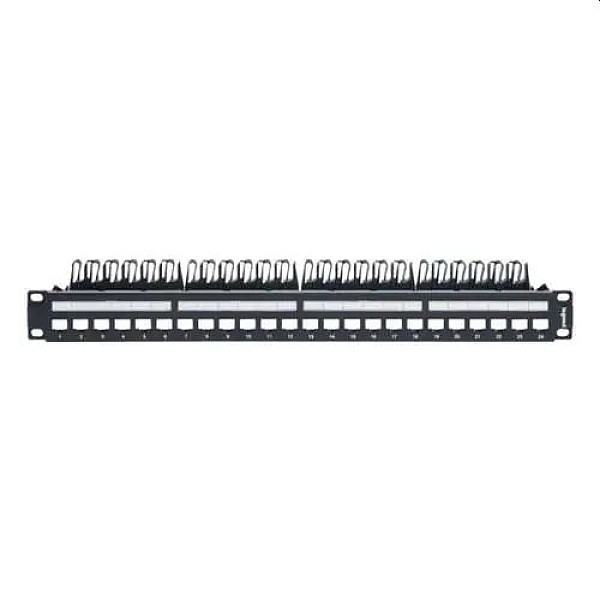  Keystone patch panel 19" 2 x RJ45 κατηγορίας 5e, 6 ή 6A μαύρο Linkeo C Legrand 632850