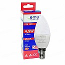 Λαμπτήρας Led E14 C37 4.9Watt Ψυχρό λευκό 6500K Κεράκι 94706500 OMU Lighting