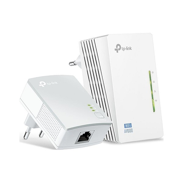 TP-LINK TL-WPA4220KIT V5 Powerline Διπλό για Ασύρματη Σύνδεση Wi‑Fi 4 και 2 Θύρες Ethernet