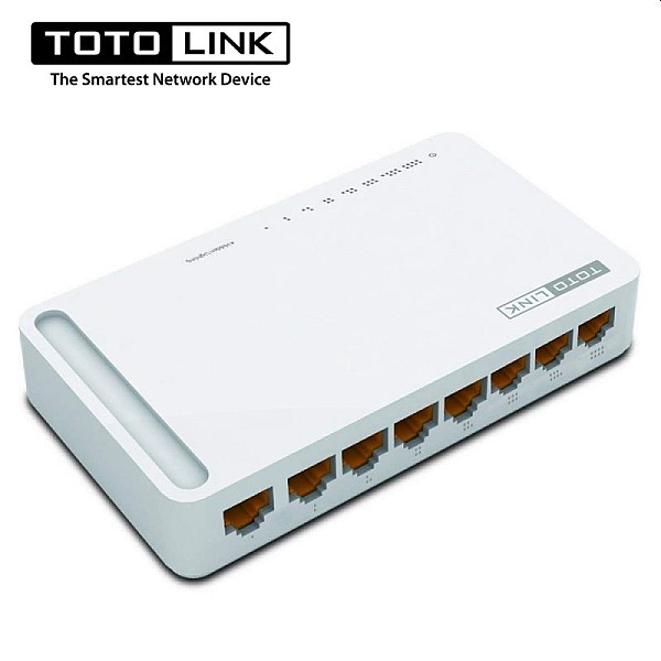 TOTOLINK S808  switch δικτύου 8 Port + 10/100 Fast Εthernet