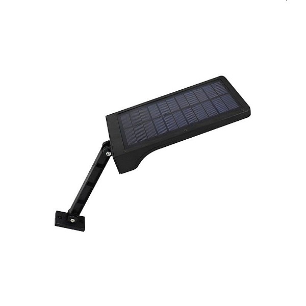 Ηλιακό φωτιστικό LED 3W εξωτερικού χώρου Επιτοίχo με Αισθητήρα Κίνησης Mαύρο SOLIGHT F 3210190 VITO