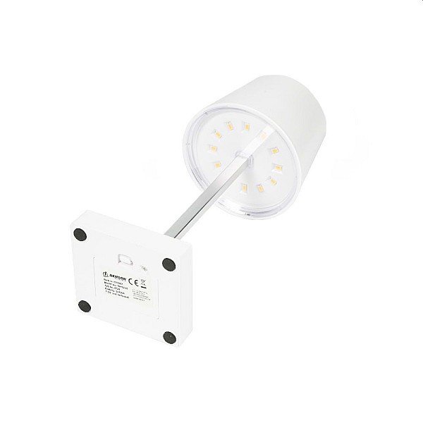 Επιτραπέζιο φωτιστικό LED USB και μπαταρίας DIMMABLE Γκρι 013961G BENSON