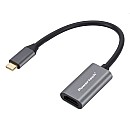 Adaptor (Μετατροπέας) USB-C σε HDMI 4K/60Hz  γκρι CAB-UC086 Powertech