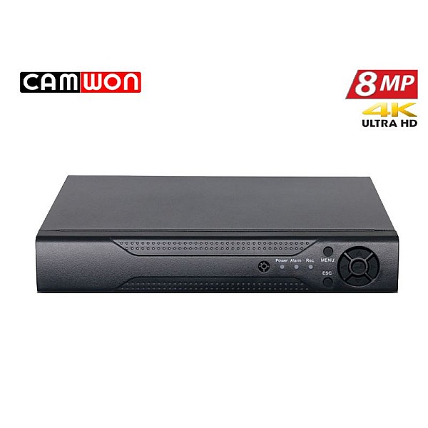 CAMWON XVR- XJ1104A Υβριδικό καταγραφικό 4 καναλιών Ultra HD 4K 8Mpixels  5in1 XVR (AHD+TVI+CVI+CVBS+IP) με 1 ήχο