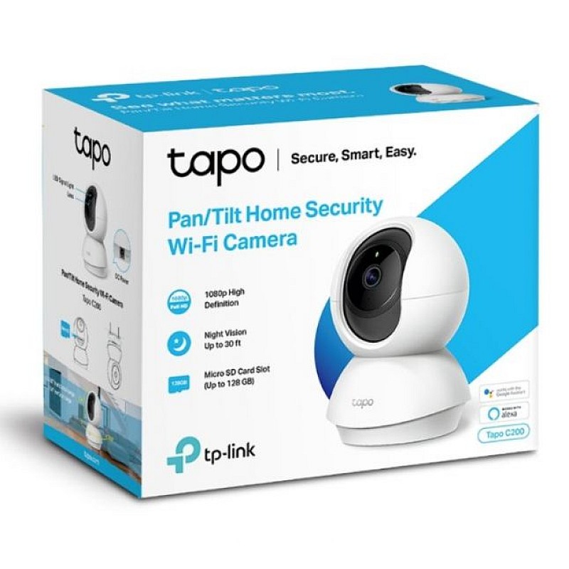 TP-LINK Tapo C210 v2.2 IP Κάμερα Παρακολούθησης Wi-Fi 3MP Full HD+ με Αμφίδρομη Επικοινωνία