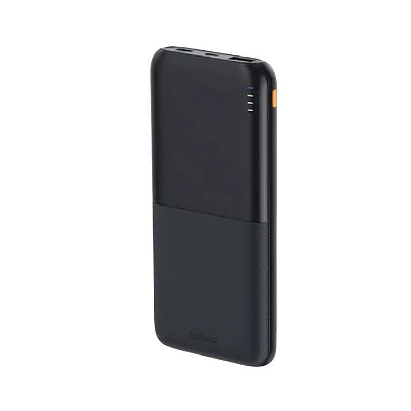 Remax RPP-23 Fast Charging Power Bank 10000mAh με Θύρα USB-A και Θύρα USB-C μαύρο