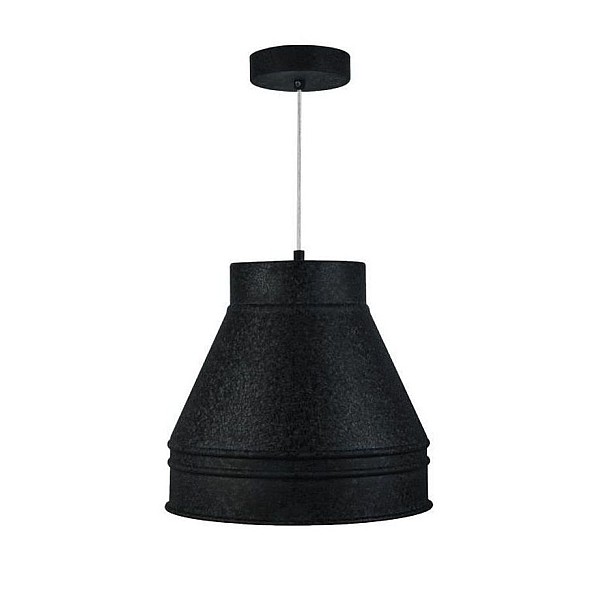 Φωτιστικό Οροφής Κρεμαστό μεταλλικό E27 Shine Black-Golden MOLDE-1D VITORAINA 4102120
