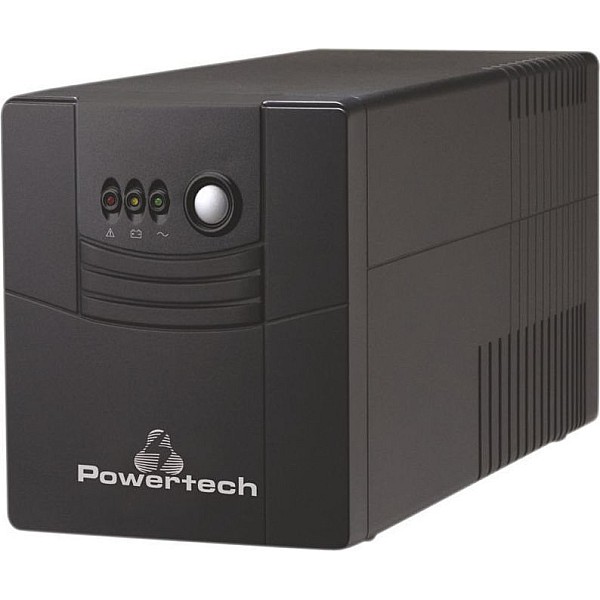 UPS Line interactive 1500VA/900W PT-1500 με 4 Πρίζες Ρεύματος POWERTECH