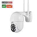 CAMWON WIP-TY400P PTZ WiFi IP κάμερα Auto Tracking 4Mpixels Νυχτερινή Λήψη (έως 15 μ.) Λευκή