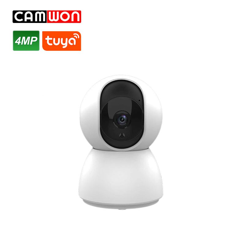 CAMWON WIP-TY400S Ρομποτική WiFi IP κάμερα 4 Mpixel  Νυχτερινή Λήψη (έως 10 μ) μνήμη microSD Λευκή
