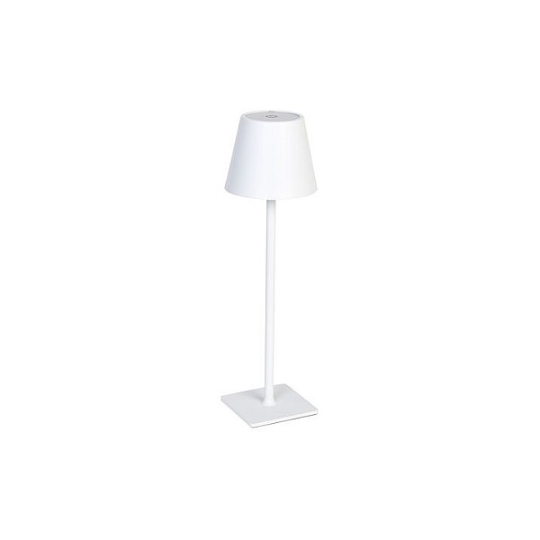 Φωτιστικό πορτατίφ 5W IP20 Επαναφορτιζόμενο Touch Dimmable 3CCT λευκό 00319
