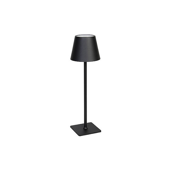 Φωτιστικό πορτατίφ 5W IP20 Επαναφορτιζόμενο Touch Dimmable 3CCT Μαύρο 00318