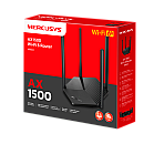 Mercusys MR60X AX1500 ασύρματο Router Wi‑Fi 6 με 3 Θύρες Gigabit Ethernet V2.0