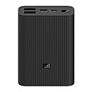 Xiaomi Mi Power Bank 3 Ultra Compact 10000mAh 22.5W με 2 Θύρες USB-A και Θύρα USB-C και Micro Μαύρο