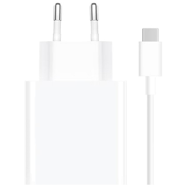 Xiaomi Φορτιστής Με Καλώδιο(type C 3A)  με Θύρα USB-A 33W Power Delivery Λευκός (BHR6039EU)