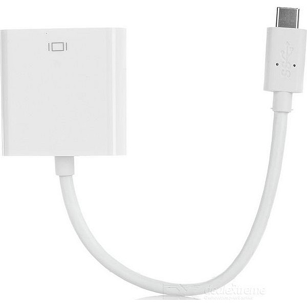 Adaptor (Μετατροπέας) USB 3.1 Type-C σε HDMI 4K λευκός 06.005.0051 OEM