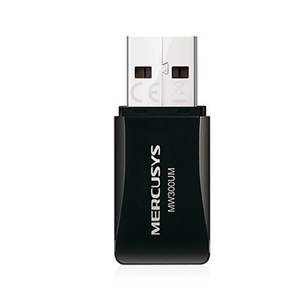 MERCUSYS MW300UM Mini USB adapter N300 2.4GHz 300Mb/s