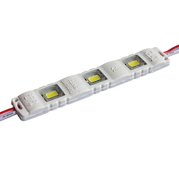 LED Module 3 SMD 5630 Chips 1.5 Watt Φυσικό λευκό 4000K Για επιγραφές 120120123 OEM