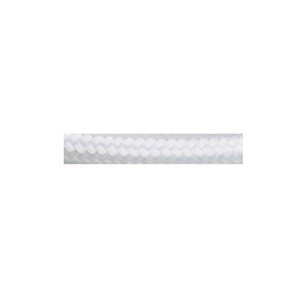 Υφασμάτινο καλώδιο - κορδόνι Λευκό στρογγυλό διατομής 2x0.75mm² 230V 147-13313 EUROLAMP