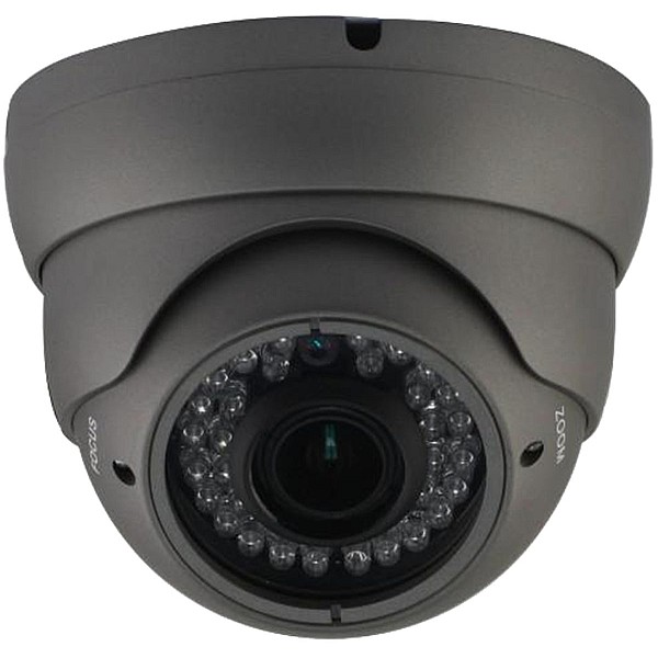 CAMWON MHD-VA36K200G Γκρι Υβριδική Dome Varifocal κάμερα AHD/TVI/CVI και Αναλογική υψηλής ανάλυσης HD 2Mp 1080p 2.8-12mm